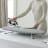 Brabantia Metallised Table Top Ironing Board on the table used to iron clothes