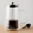 Maxwell & Williams Blend Vienna Double Wall Plunger - 1L on the table with coffee