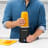 Nutribullet Pro+ 1200W High Speed Blender blending an orange smoothy