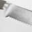 Wusthof Classic Double Serrated Bread Knife, 23cm - Velvet Oyster detail