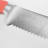 Wusthof Classic Double Serrated Bread Knife, 23cm - Coral Peach detail