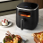 Philips 3000 Series XL Digital Airfryer with Window, 5.6L with food on the kitchen island