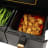 Creative Cooking Rectangular Silicone Air Fryer Liner with chicken strips