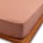 Thread Office Washed Cotton Fitted Sheet, Light Clay king