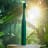 Pomadent Pomabrush Sonic Toothbrush Set - Forest Green on a table in a forest