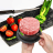 Creative Cooking 3-In-1 Burger Press with meat