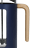 La Cafetiere Pisa 8-Cup Cafetiere - Navy detail