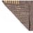 Thread Office Bijou Rug taupe, 160cm x 230cm back close up