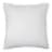 Thread Office Loop Stripe Woven Scatter Cushion with Inner in Ivory, 60cm x 60cm back view