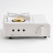 Tastelab Mini Cassette Stove - Meringue White front view