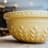 Tala Stoneware Mixing Bowl, 5.5L - Yellow detail on the table