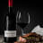 Boschendal Black Angus Red Blend, 750ml on the table with a glass of wine