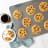 Nordic Ware Insulated Baking Sheet, 41cm with cookies