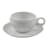 Omada Irregular Porcelain Cup & Saucer