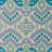 India Ink Green & Blue Ancient Ikat Rug detail