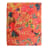 India Ink Red Bird of Paradise Kantha Stitched Throw - Single