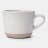 Yuppiechef Clarens Off White Stoneware Mug, 400ml Front View 