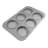 Patisse Loose Bottom Mini Quiche Tin, 6-Cup Mould