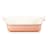 Le Creuset Peche Stoneware Heritage Rectangular Dish, 26cm