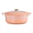 Le Creuset Peche Signature 6.3 Litre Oval Cast Iron Casserole, 31cm