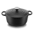 Le Creuset Signature 6.7 Litre Round Cast Iron Casserole, 28cm Black