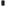 Alkaline Medium Ribbed Candle Holder - Black 