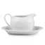 Noritake Arctic White Gravy Boat & Saucer