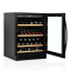 Tefcold Refrigerated 45 Bottle Wine Display and Storage Cabinet angle