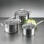 Scanpan Impact 3 Piece Stainless Steel Cookware Set