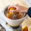 Kenwood Chef & Chef XL Stand Mixer Citrus Press Attachment, making orange pressed juice