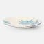Mervyn Gers Glazed Stoneware Side Plates, Set of 4 - Alabaster with Blue Art Product 45 Degree Angle 
