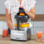 Magimix Compact 1100W Food Processor, 5200XL - Satin with pressed juice