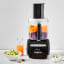 Magimix Le Mini Plus 1.7L Food Processor - Black with veggies