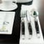 Laguiole by Andre Verdier Cutlery Set, 24-Piece - Black on the table