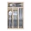 Laguiole by Andre Verdier Cutlery Set, Set of 24 Mouse Grey Product shot 