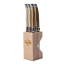 Laguiole by Andre Verdier Steak Knife Set with Stand, 6-Piece - Desert