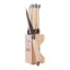 Laguiole by Andre Verdier Steak Knife Set with Stand, 6-Piece - Ivory angle