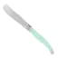 Laguiole by Andre Verdier Butter Knife - Pale Green product shot 