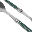 Laguiole by Andre Verdier Salad Server Set, Set of 2 - Dark Green detail