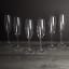 Crane Crystal Bistro Champagne Flutes, Set of 6