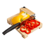 Action image of UltraTec Bamboo Biltong Slicer With Carbide Knife Sharpener