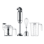 Dualit Stainless Steel 750W Stick Blender Set