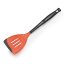 Le Creuset Silicone Edge Slotted Turner flame