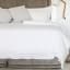 Linen Drawer White Egyptian Cotton Duvet Cover, 400 Thread Count