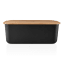 Eva Solo Bread Bin - Black front view