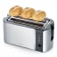 Severin Long Slot 1400W 4 Slice Toaster with rolls