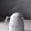 Smeg Retro Kettle, 1.7L - Matt White steam