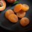 Cecilia's Farm Turkish Apricots, 250g on a plate