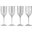 Luigi Bormioli Bach White Wine Glasses, Set of 4