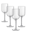 Luigi Bormioli Bach Red Wine Glasses, Set of 4